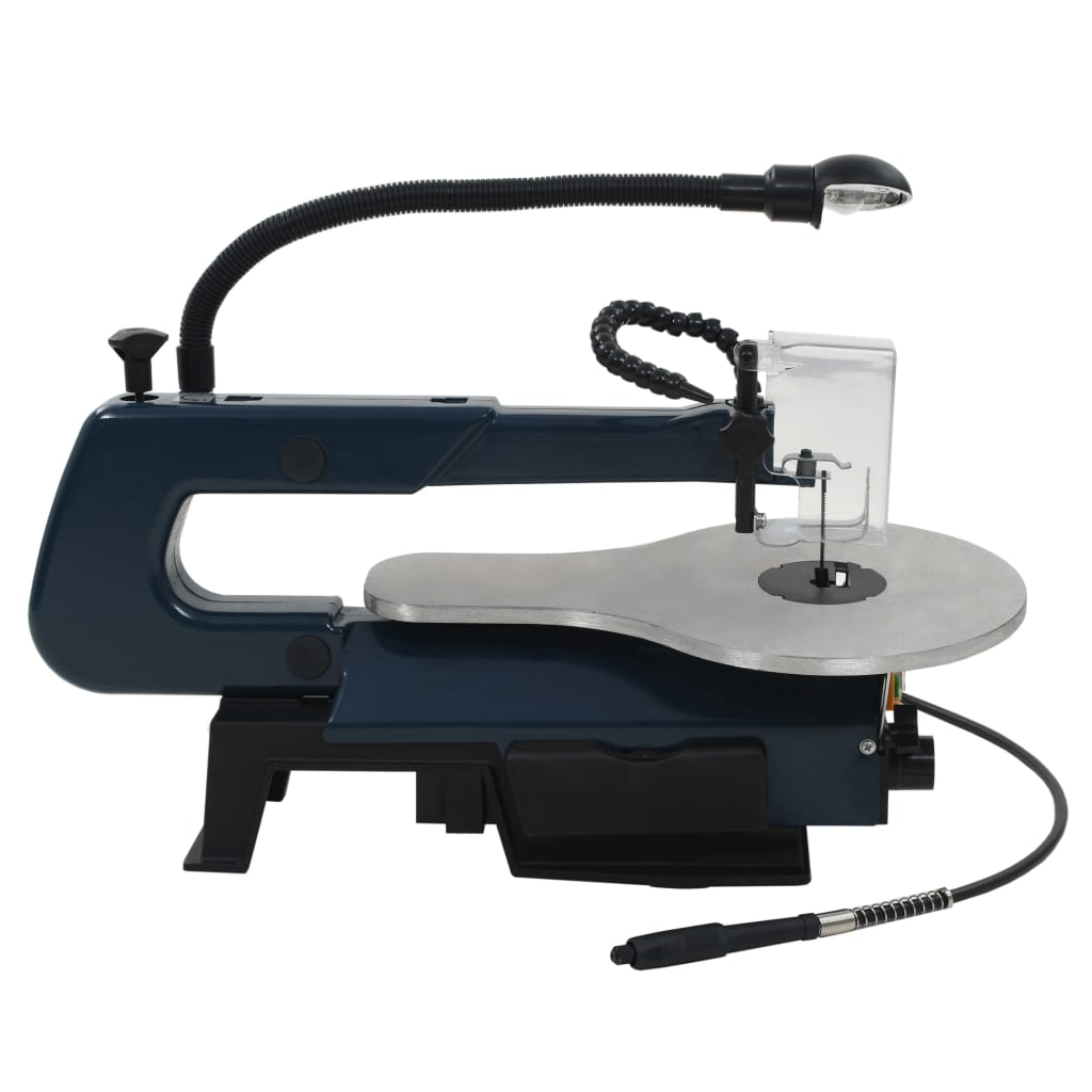 vidaXL Wyrzynarka brzeszczotowa z akcesoriami, 108 el., 125 W, 252 mm