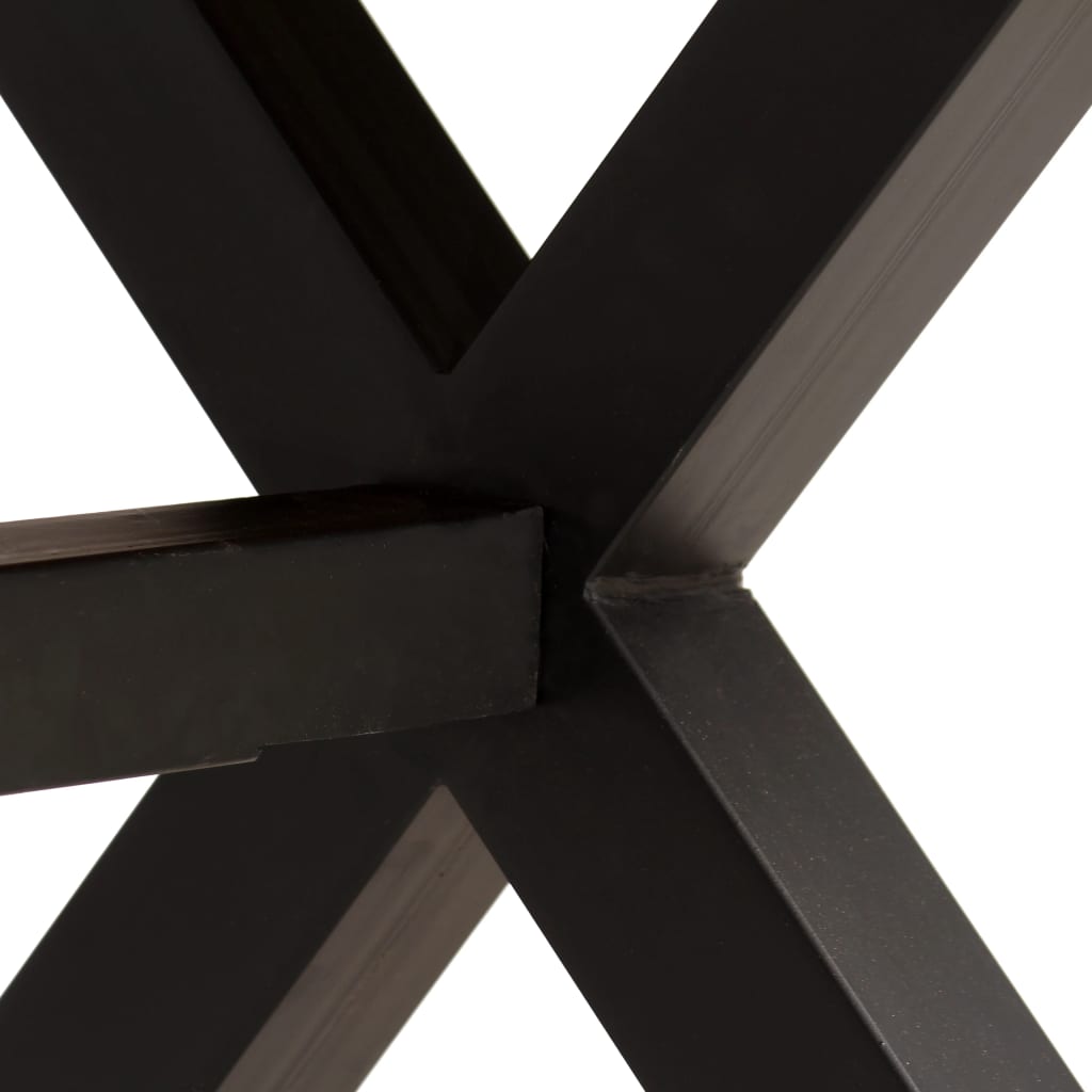 vidaXL Stół do jadalni z drewna akacjowego i mango, 180x90x76 cm