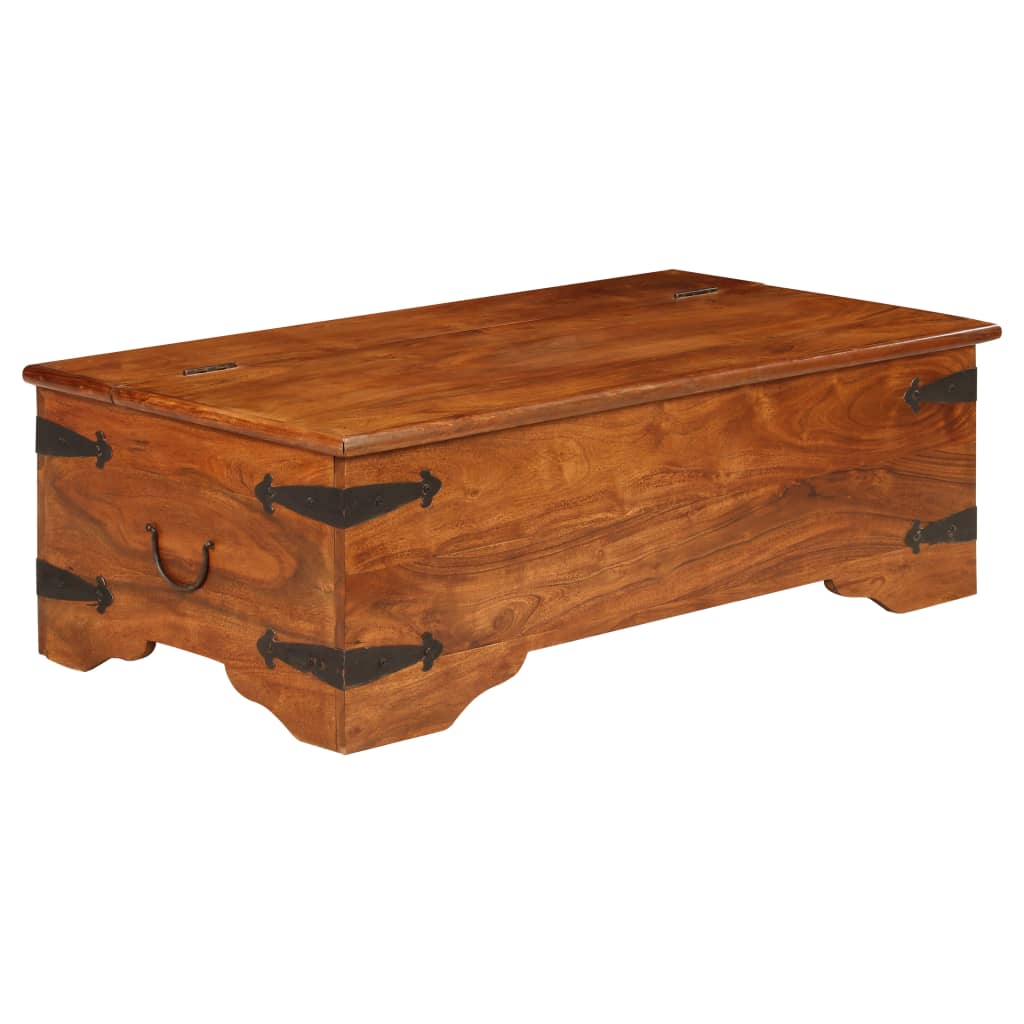 vidaXL Stolik kawowy, akacja z miodowym wykończeniem, 110x55x35 cm