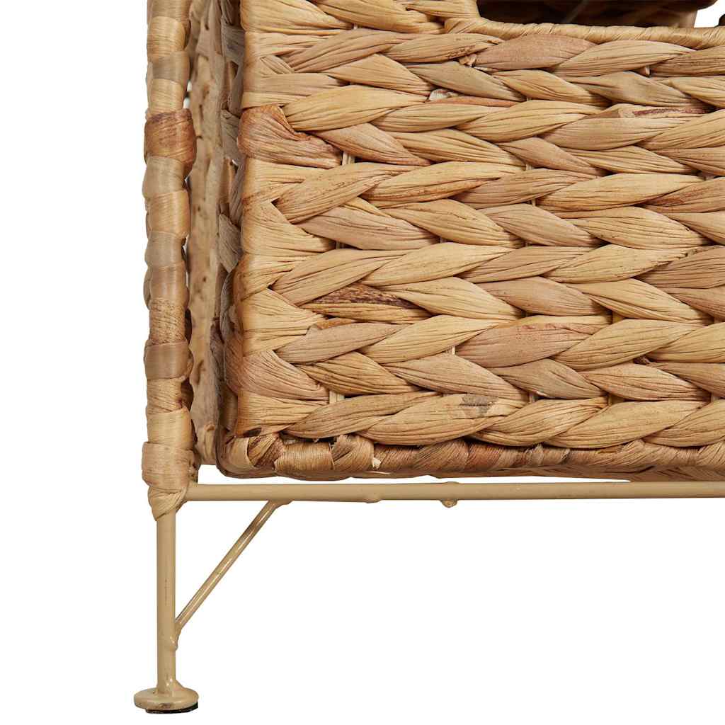 vidaXL Szafka z hiacyntu wodnego z 5 koszykami, 25,5 x 37 x 100 cm