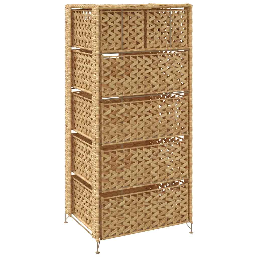 vidaXL Szafka z hiacyntu wodnego z 6 koszami 47 x 37 x 100 cm