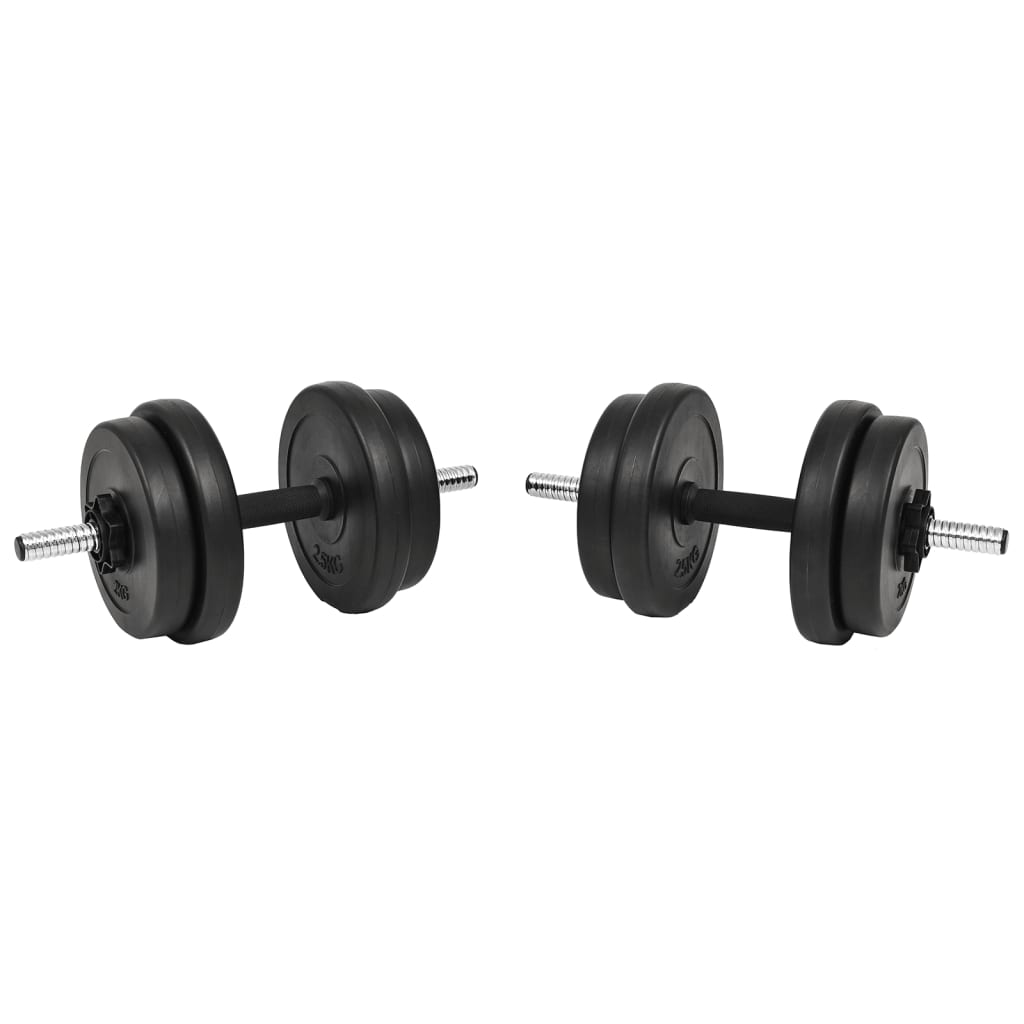 vidaXL 14-częściowy zestaw hantli 20 kg