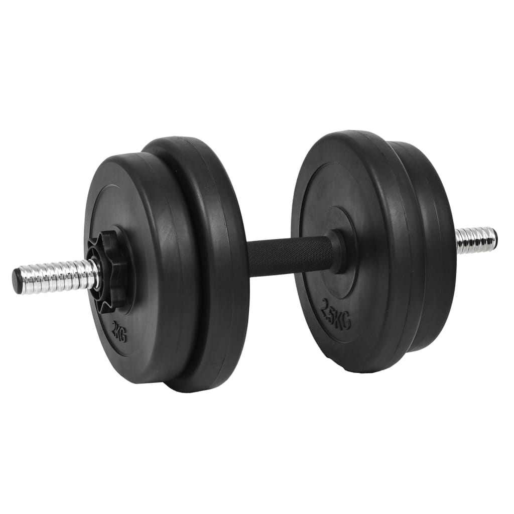vidaXL 14-częściowy zestaw hantli 20 kg