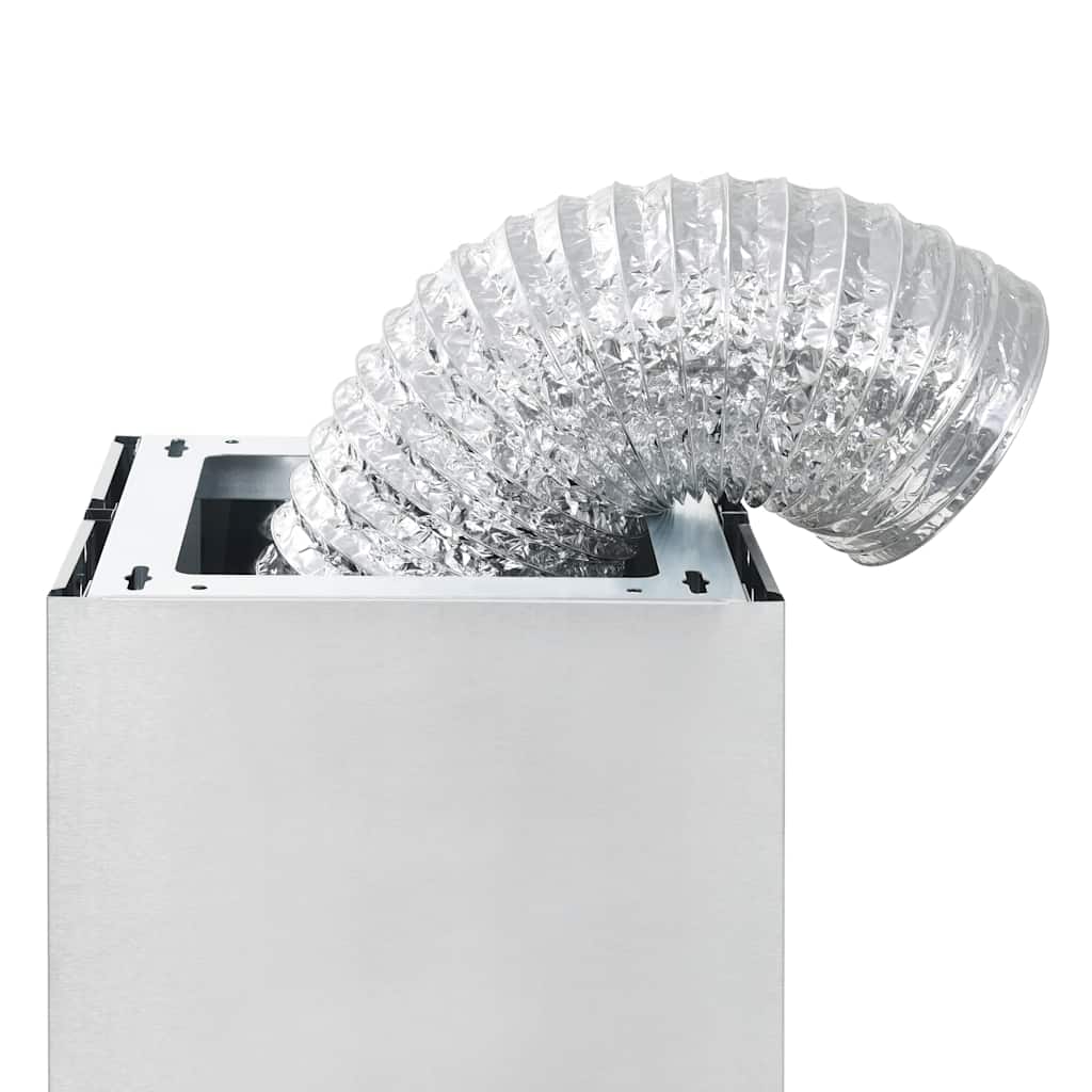 vidaXL Okap z dotykowym wyświetlaczem, 90 cm, LCD i LED, 756 m³/h