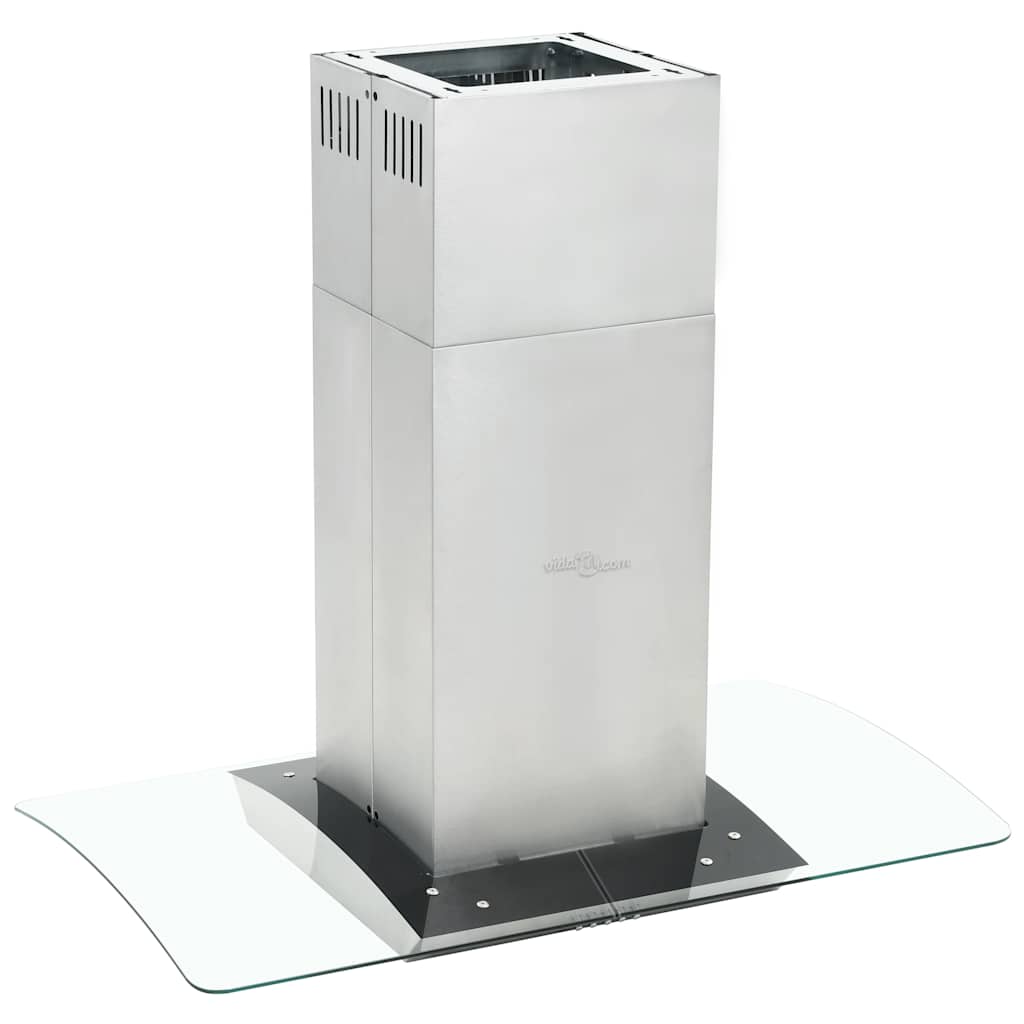 vidaXL Okap kuchenny LED, stal nierdzewna, 90 cm, 756 m³/h
