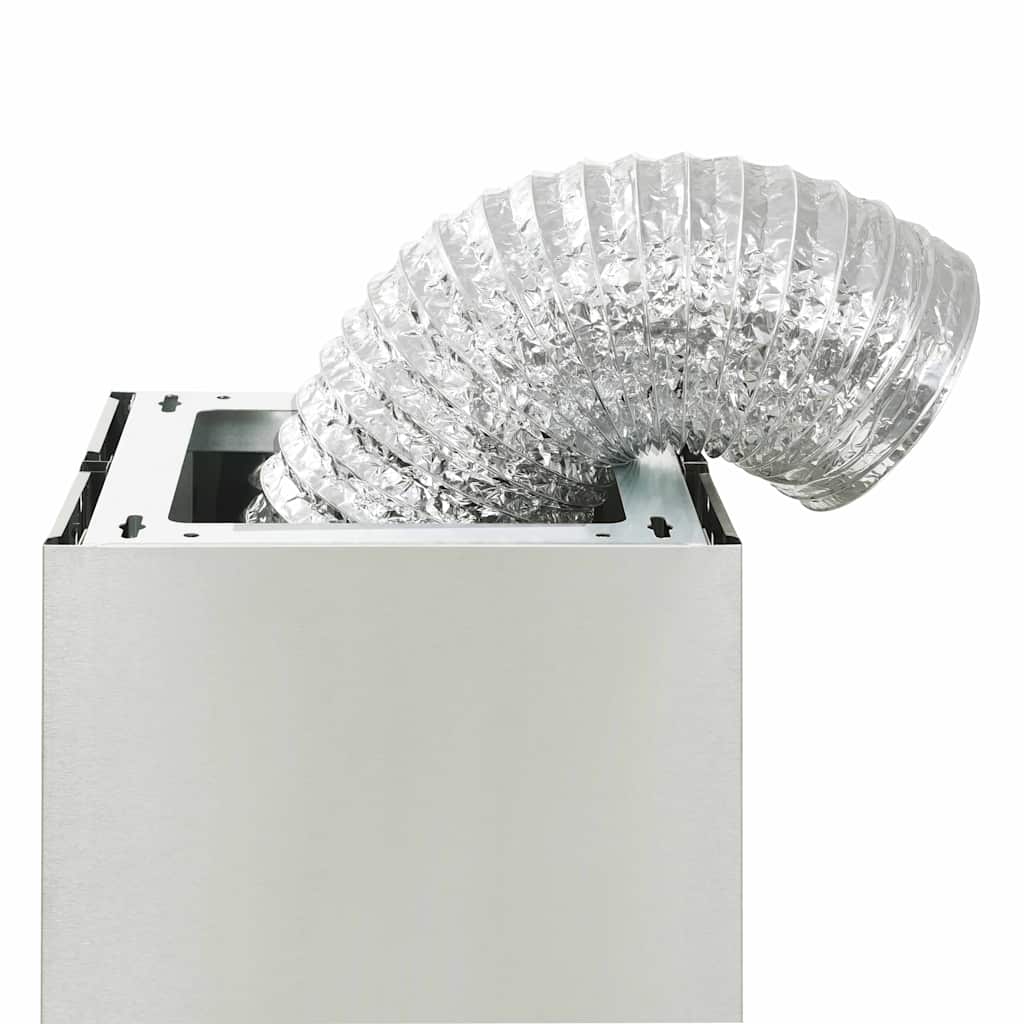 vidaXL Okap kuchenny LED, stal nierdzewna, 90 cm, 756 m³/h