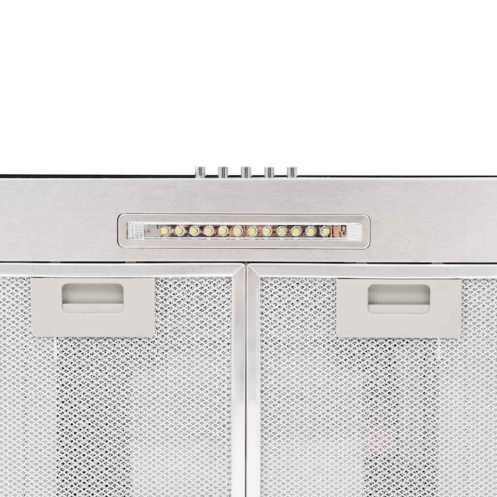 vidaXL Okap kuchenny LED, ścienny, stal nierdzewna, 90 cm, 756 m³/h