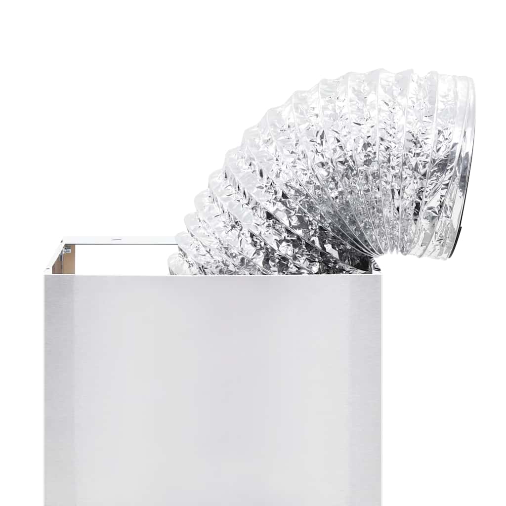 vidaXL Okap kuchenny LED, ścienny, stal nierdzewna, 90 cm, 756 m³/h