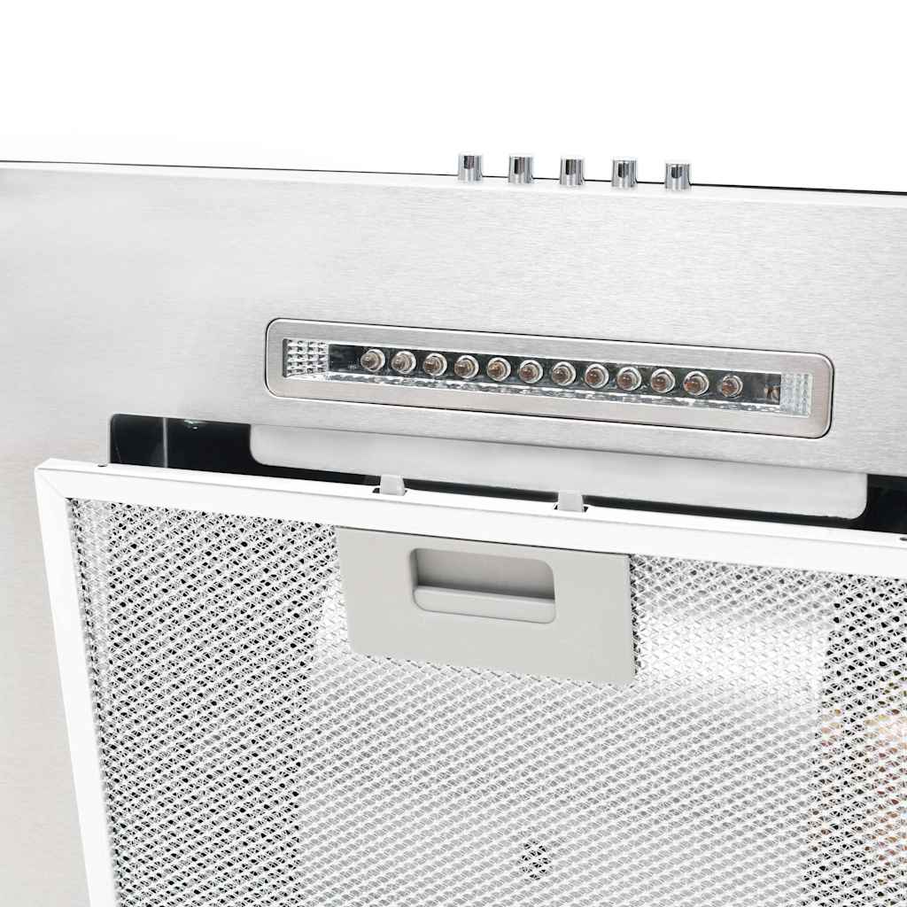 vidaXL Okap kuchenny LED, ścienny, stal nierdzewna, 60 cm, 756 m³/h