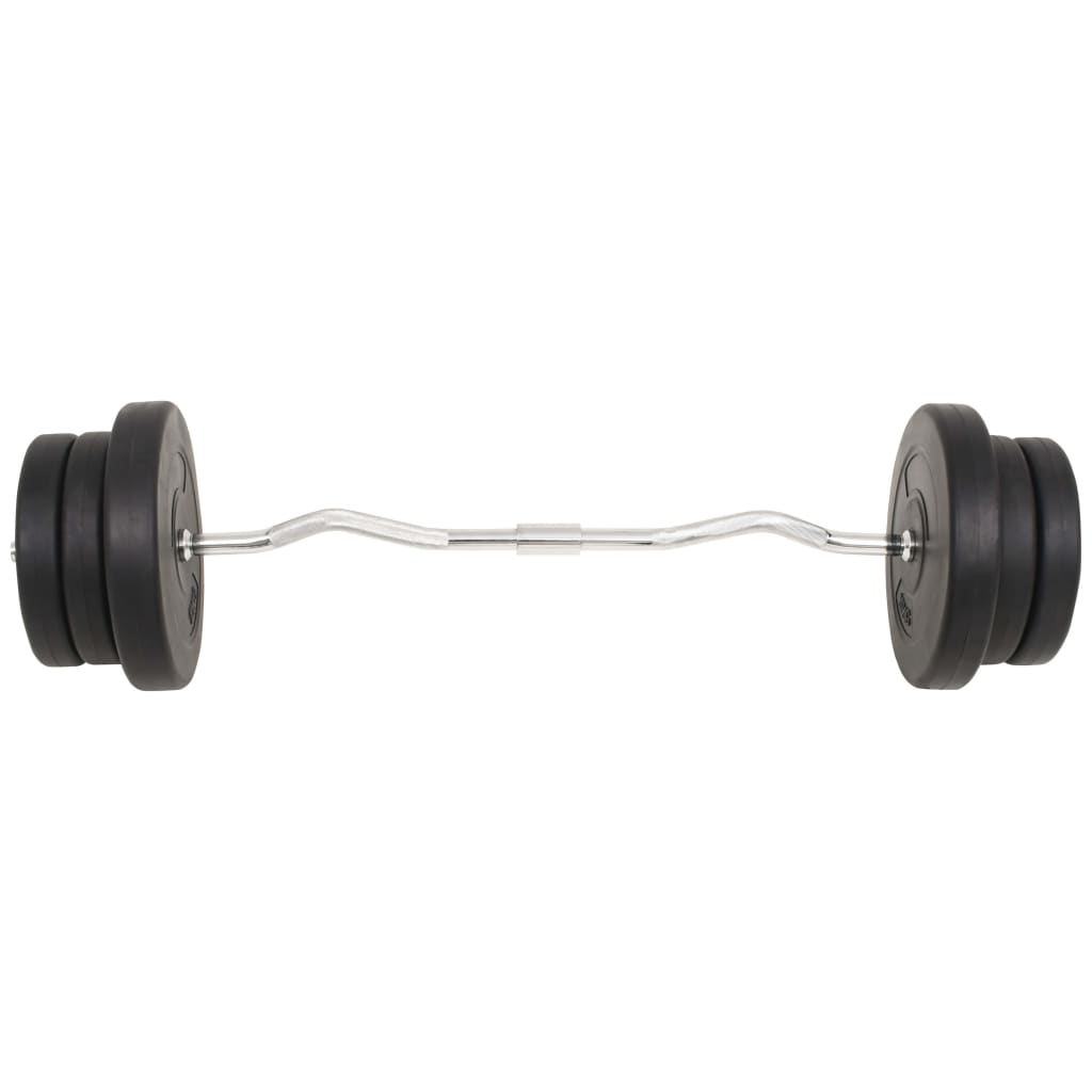 vidaXL Sztanga i hantle z zestawem obciążeń, 60 kg