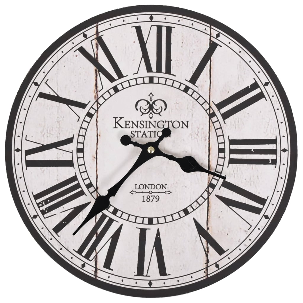 vidaXL Zegar ścienny vintage London, 30 cm