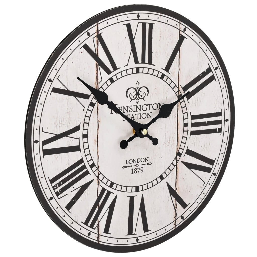 vidaXL Zegar ścienny vintage London, 30 cm