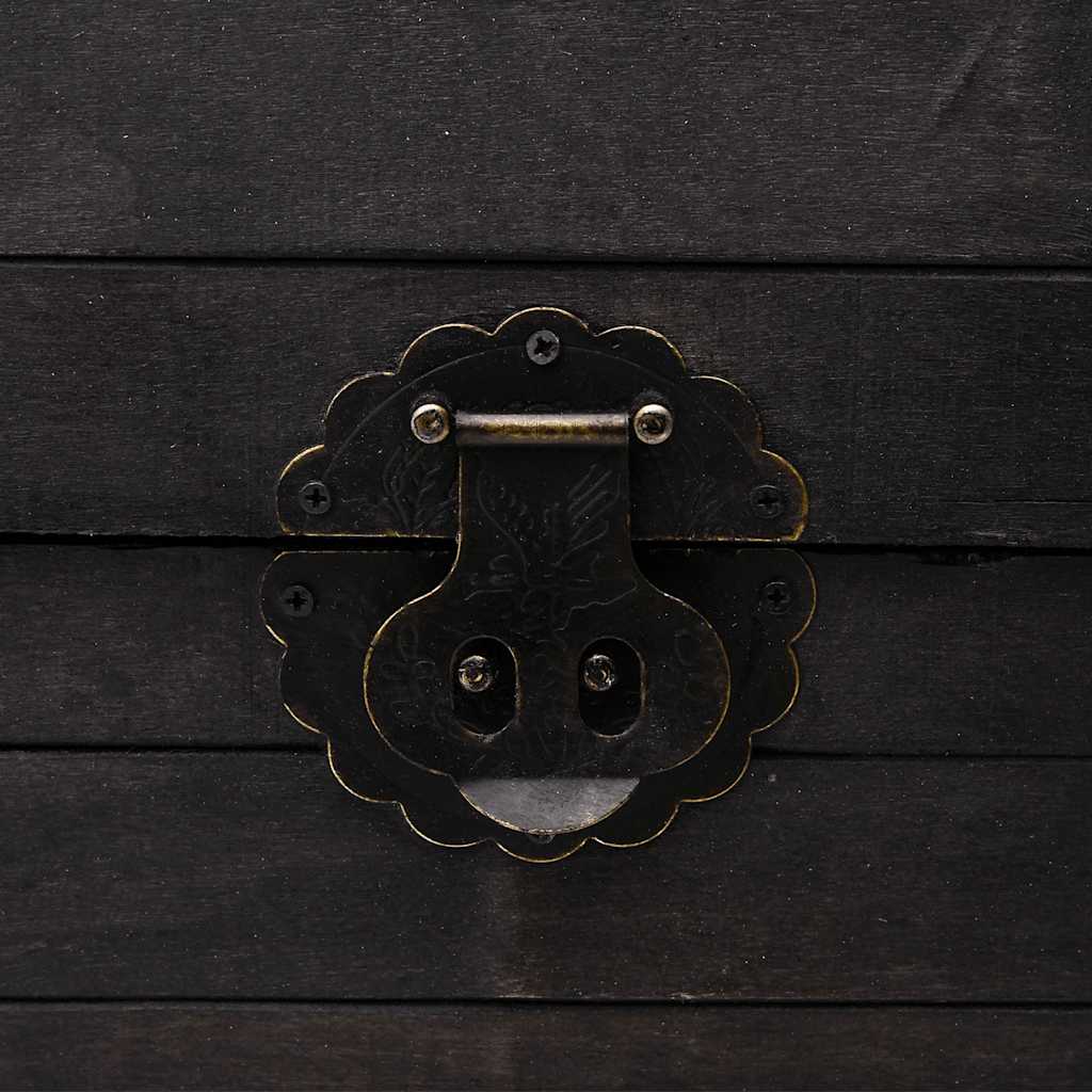 vidaXL Skrzynia do przechowywania, styl vintage, drewno, 120x30x40 cm