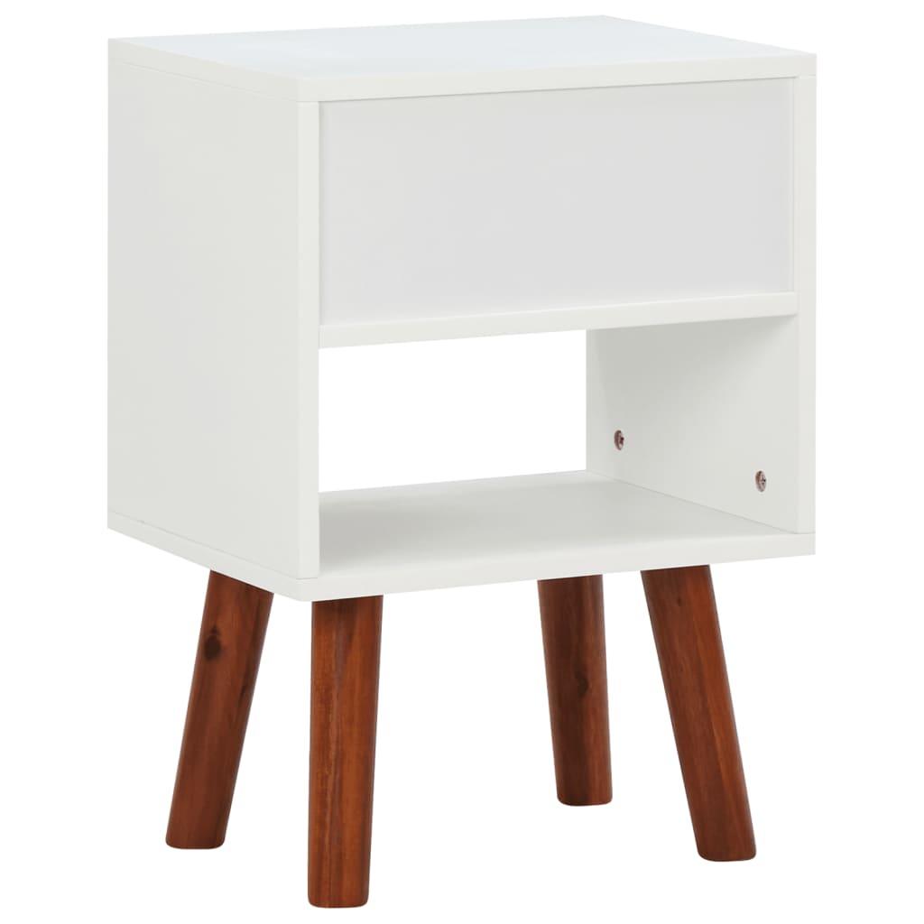 vidaXL Szafka nocna z drewna akacjowego 40x30x57 cm