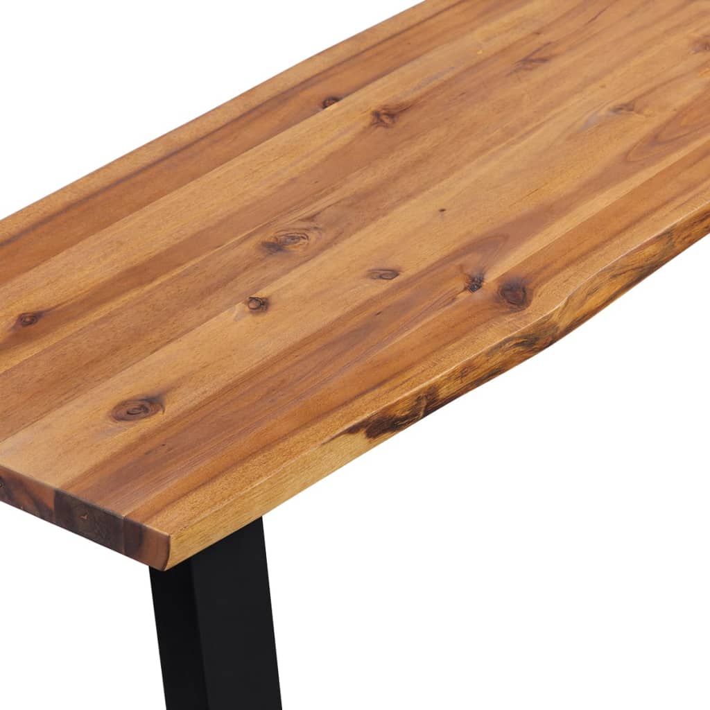 vidaXL Ława z litego drewna akacjowego 160 cm