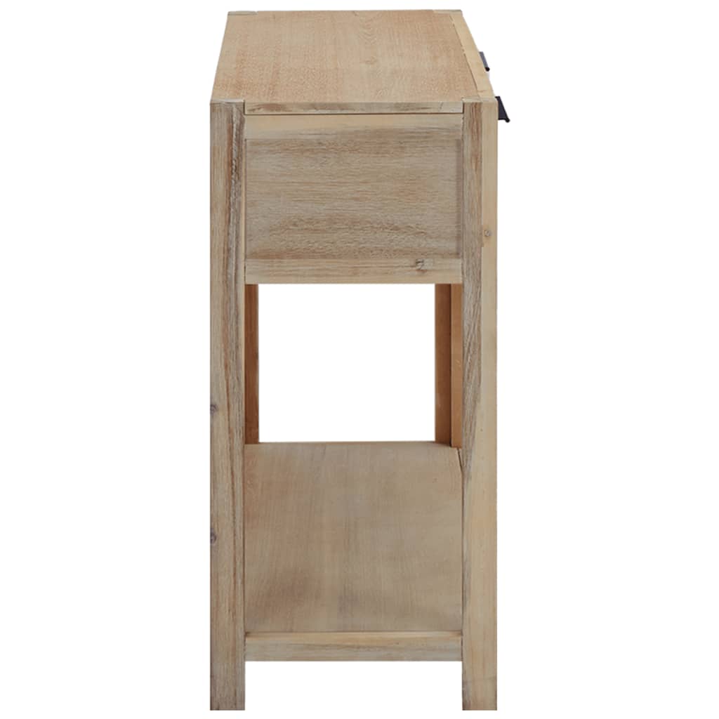 vidaXL Stolik typu konsola, 82 x 33 x 73 cm, lite drewno akacjowe