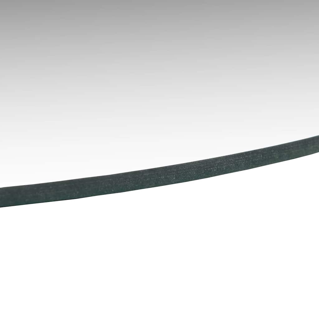 vidaXL Lustro ścienne, 50 cm, okrągłe, szklane