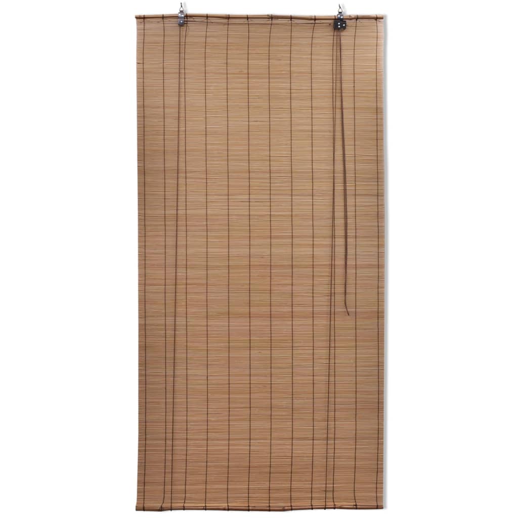 vidaXL Roleta bambusowa, 150 x 160 cm, brązowa