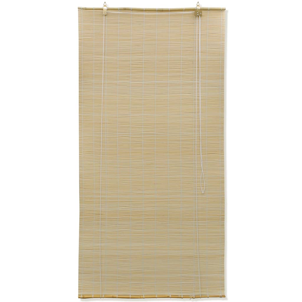 vidaXL Roleta bambusowa, 150x160 cm, naturalna