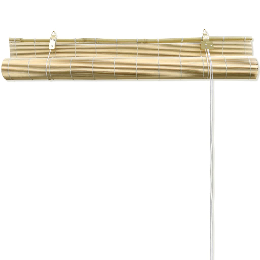 vidaXL Roleta bambusowa, 150x160 cm, naturalna