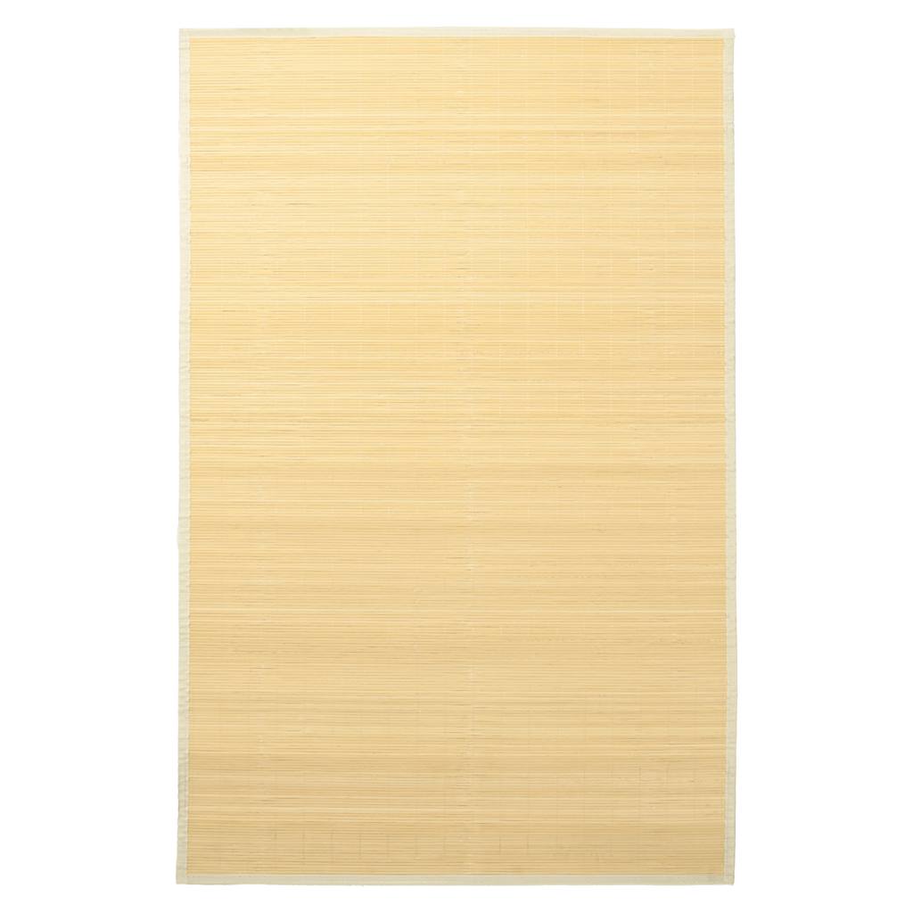 vidaXL Mata bambusowa na podłogę, 100x160 cm, naturalna