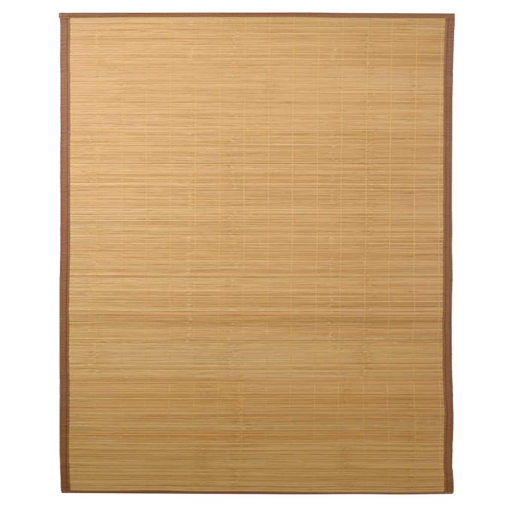 vidaXL Mata bambusowa na podłogę, 160x230 cm, brązowa