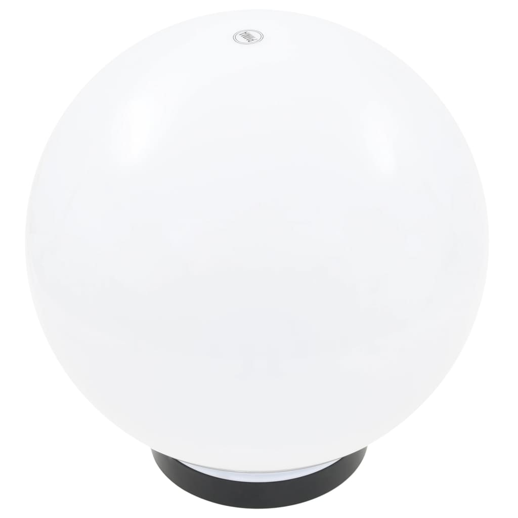 vidaXL Lampy zewnętrzne LED, 2 szt., kule 25 cm, PMMA