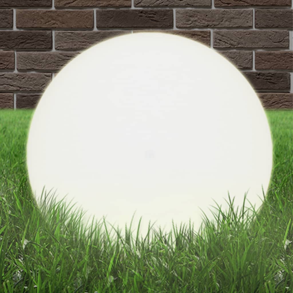 vidaXL Lampa zewnętrzna LED, kula 50 cm, PMMA
