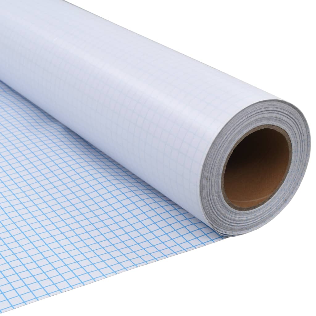 vidaXL Folia okienna, matowa, szara, 0,9 x 50 m, PVC