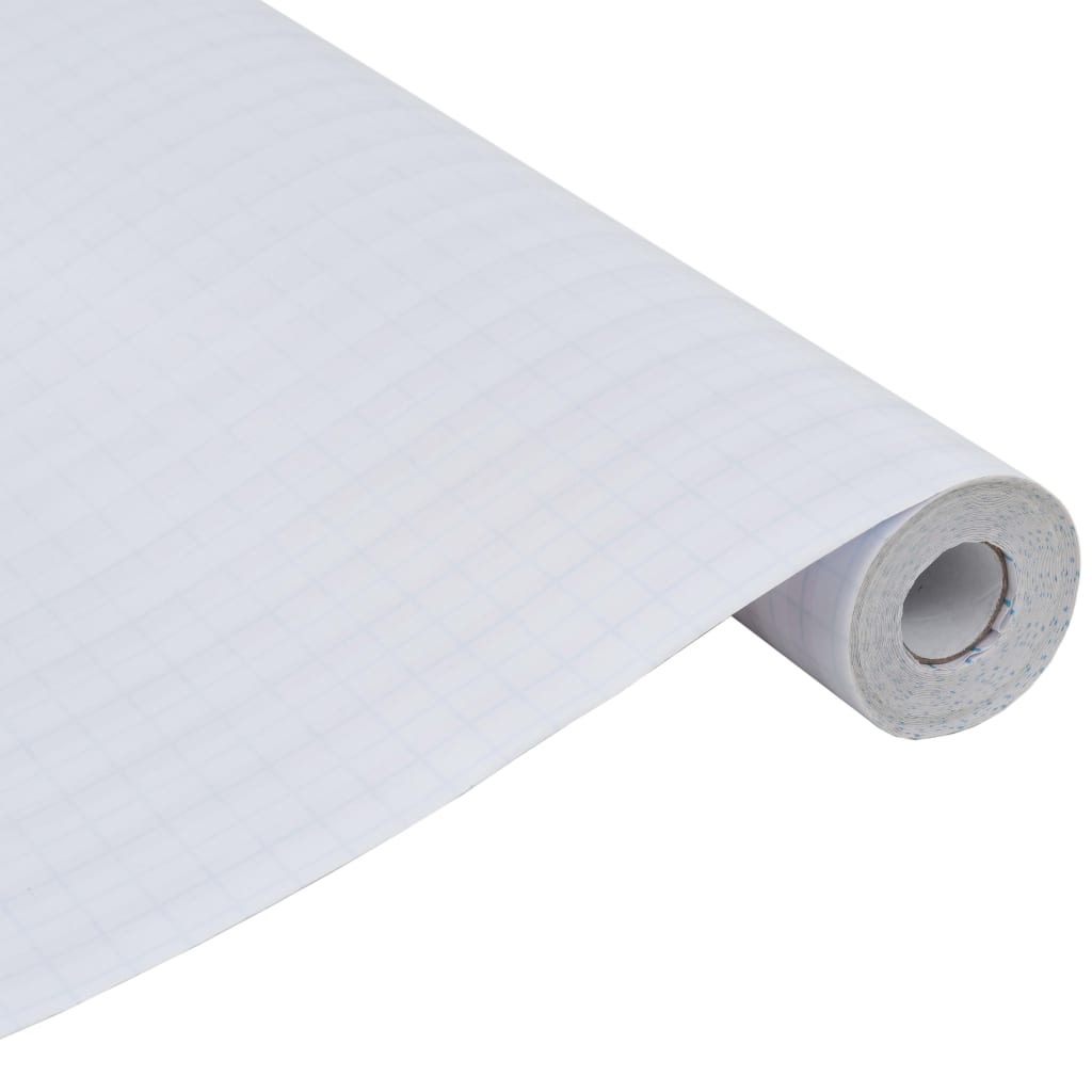 vidaXL Folia okienna, matowa, w paski, 0,9x10 m, PVC