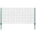 vidaXL Euro ogrodzenie, stalowe, 20 x 1 m, zielone