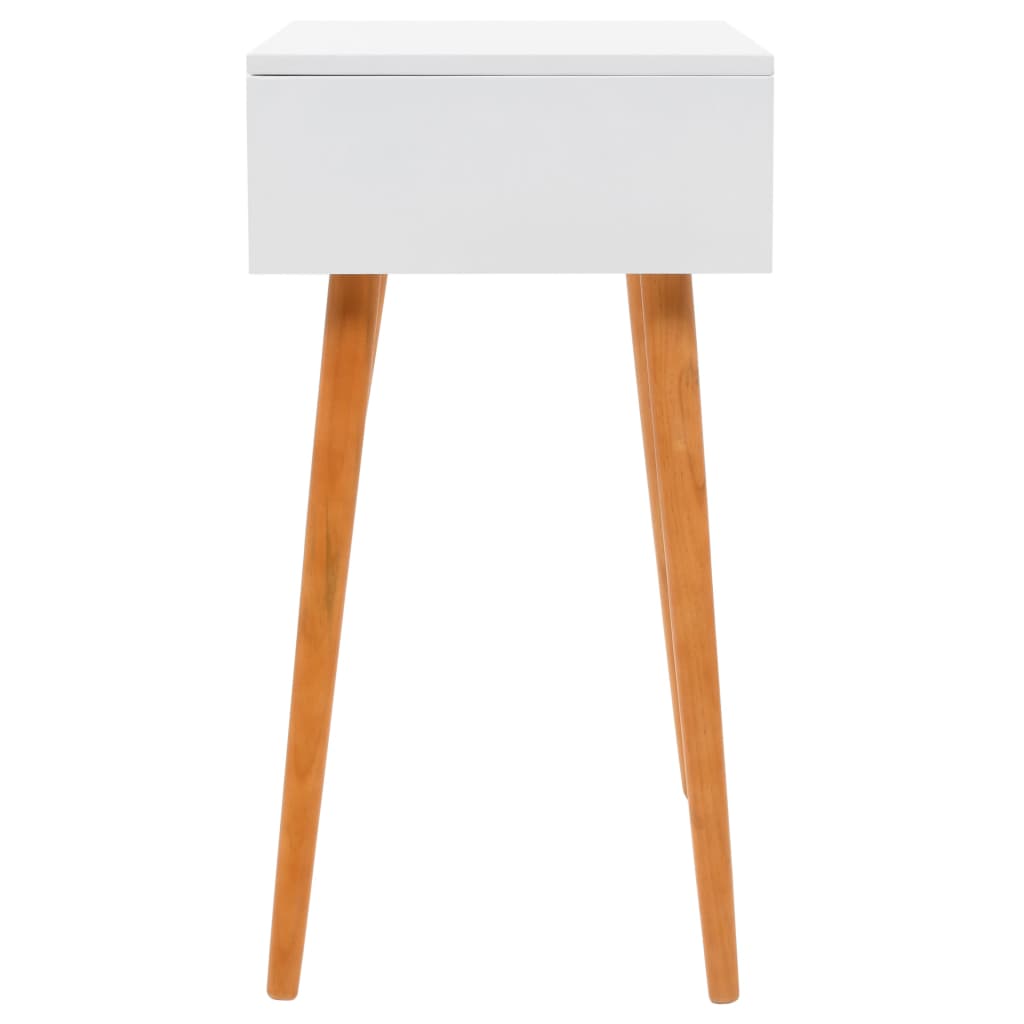 vidaXL Toaletka z lustrem, MDF, 60 x 40 x 75 cm