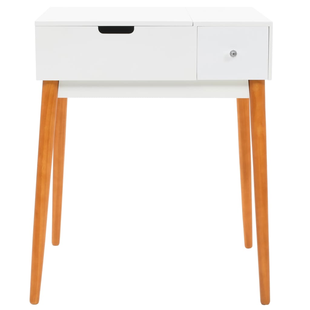 vidaXL Toaletka z lustrem, MDF, 60 x 50 x 86 cm