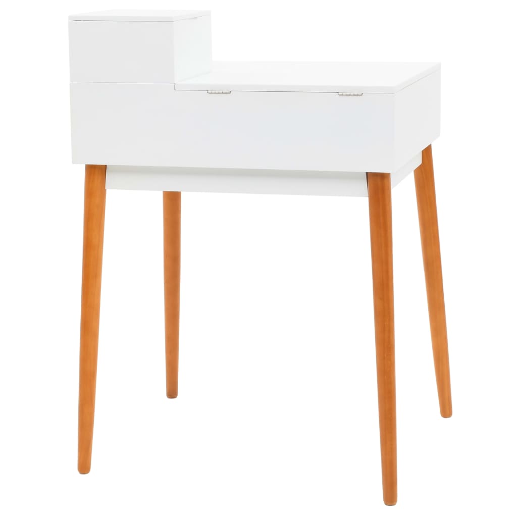 vidaXL Toaletka z lustrem, MDF, 60 x 50 x 86 cm