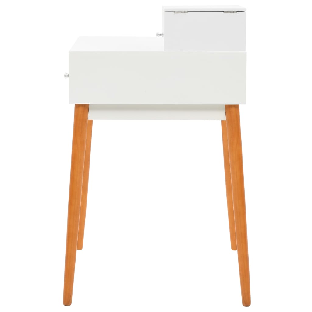 vidaXL Toaletka z lustrem, MDF, 60 x 50 x 86 cm