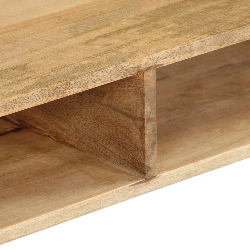 vidaXL Stolik kawowy, lite drewno mango, 100 x 60 x 45 cm