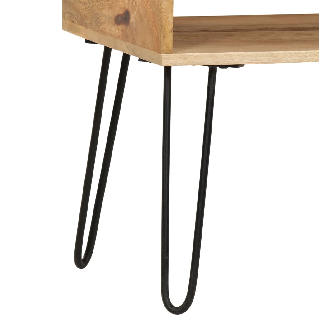vidaXL Stolik kawowy, lite drewno mango, 100 x 60 x 45 cm
