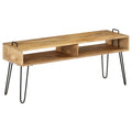 vidaXL Szafka pod telewizor, lite drewno mango, 110 x 35 x 45 cm