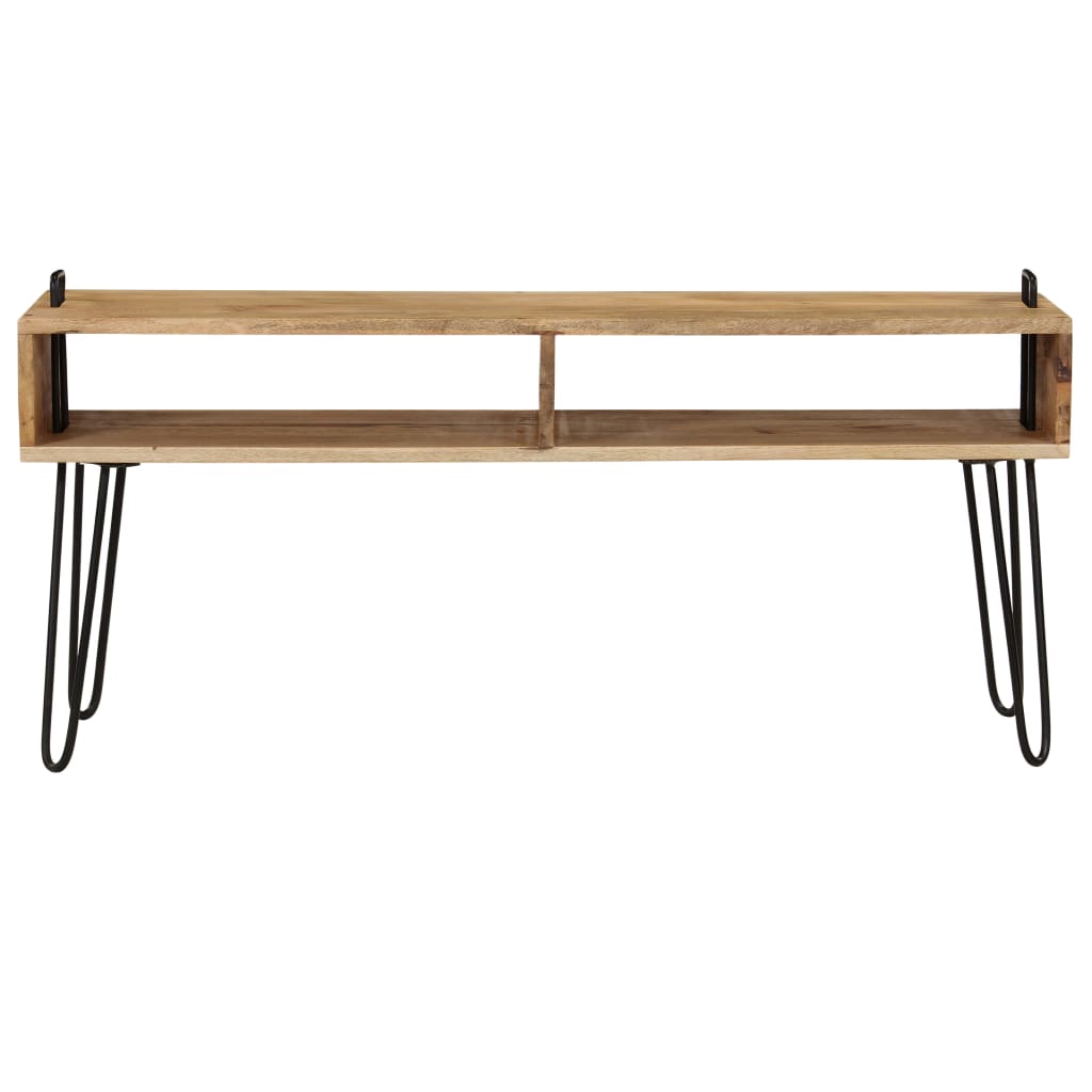 vidaXL Szafka pod telewizor, lite drewno mango, 110 x 35 x 45 cm