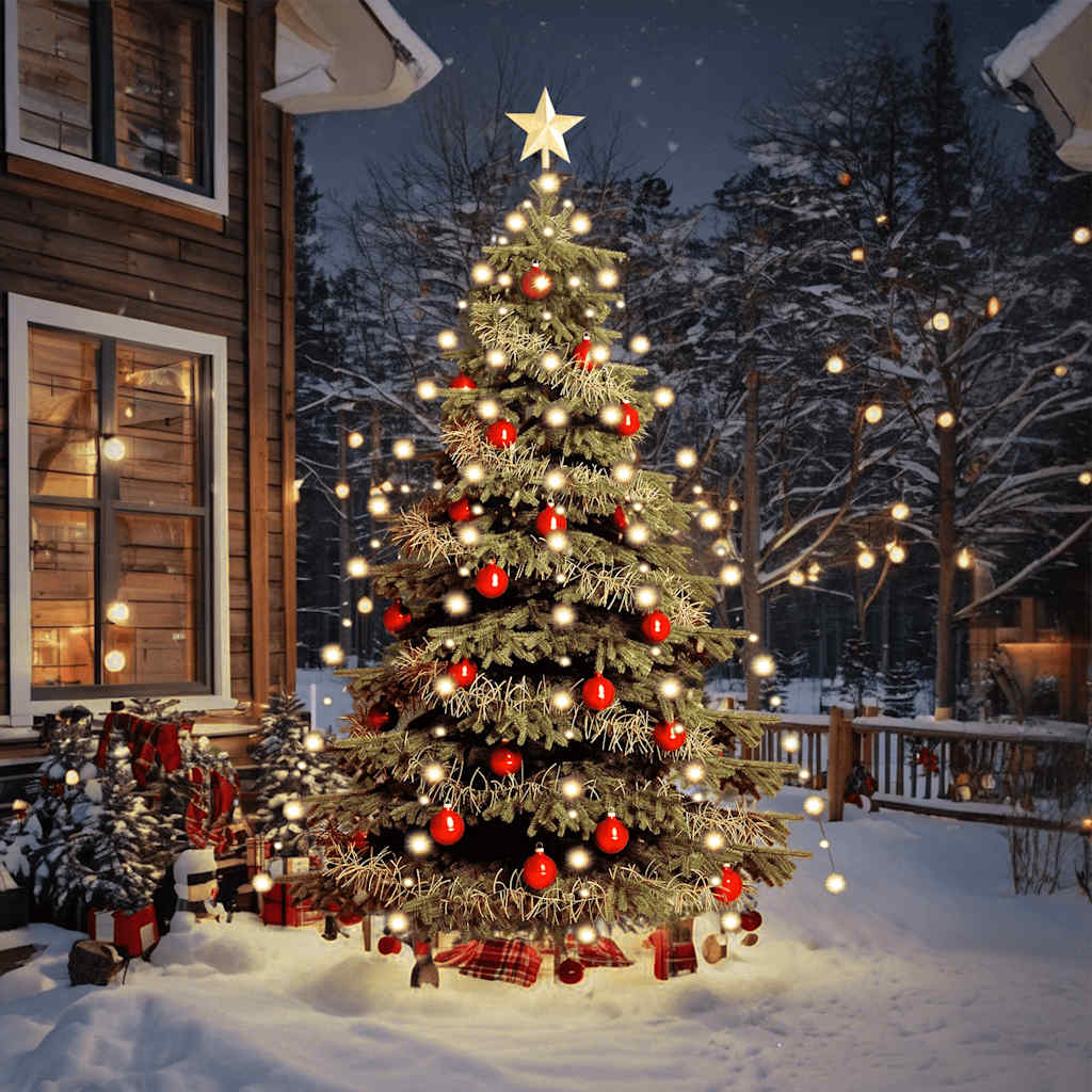 vidaXL Lampki choinkowe w formie siatki, 210 LED, 210 cm