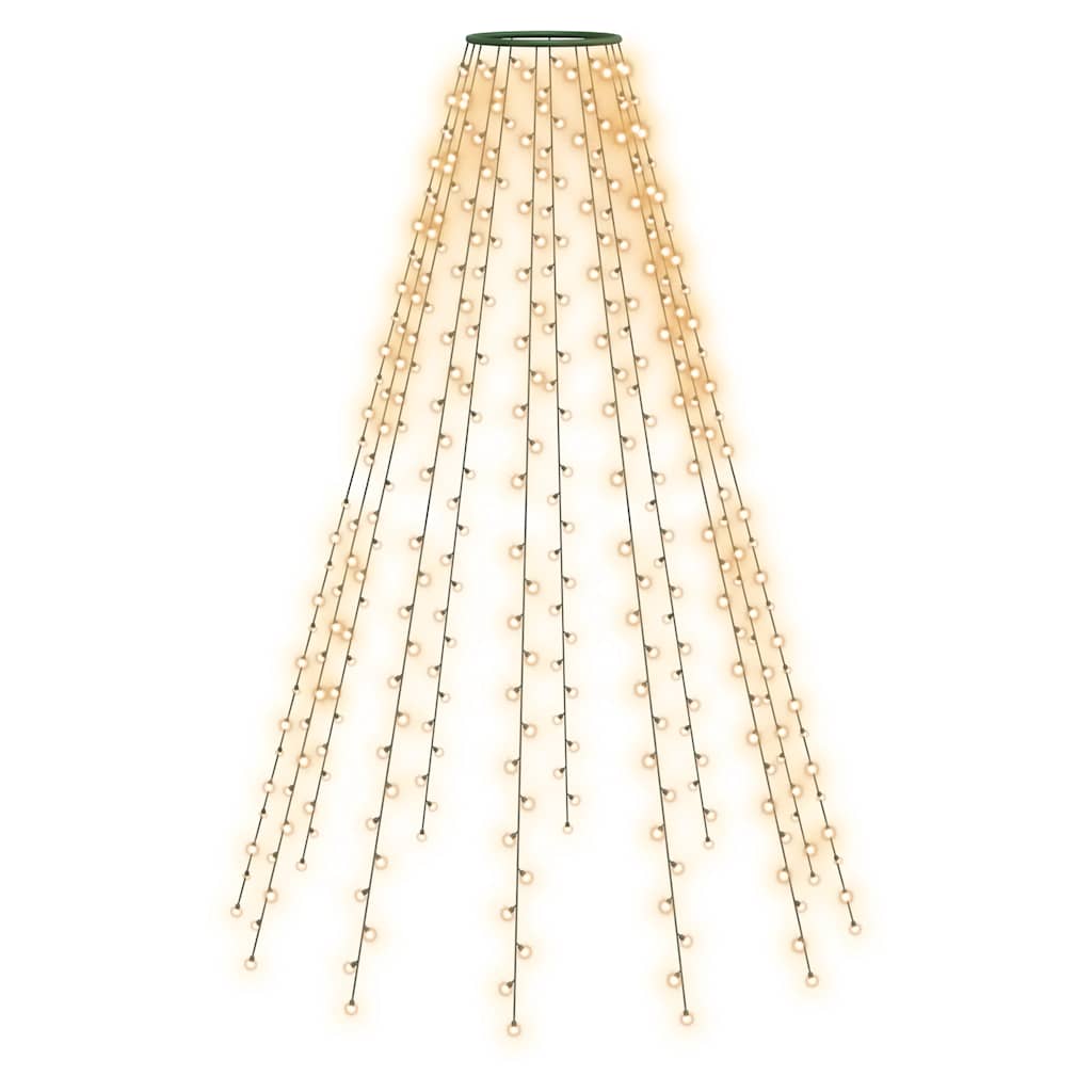 vidaXL Lampki choinkowe w formie siatki, 210 LED, 210 cm