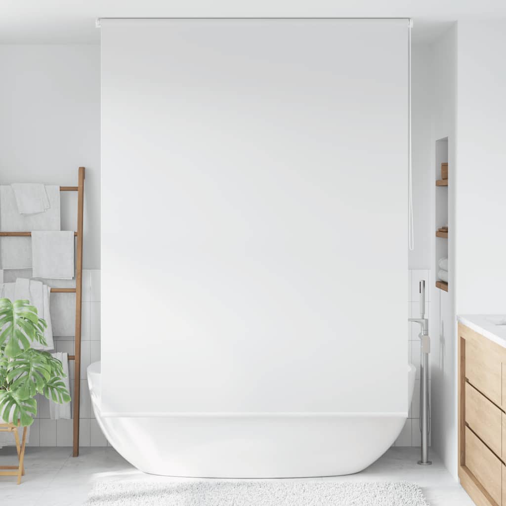 vidaXL Roleta prysznicowa 160 x 240 cm, biała