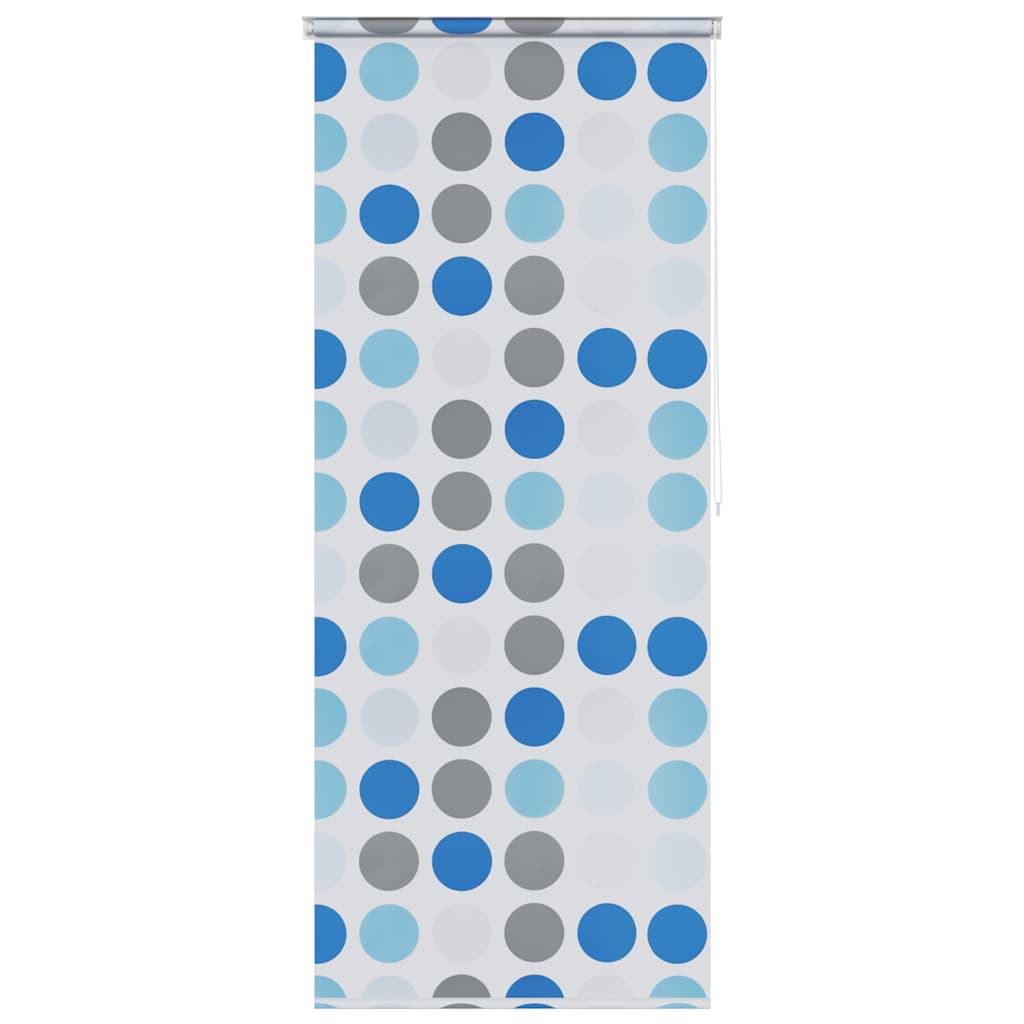 vidaXL Roleta prysznicowa 100 x 240 cm, wzór w koła