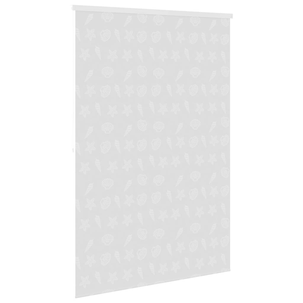 vidaXL Roleta prysznicowa 160 x 240 cm, wzór w rozgwiazdy