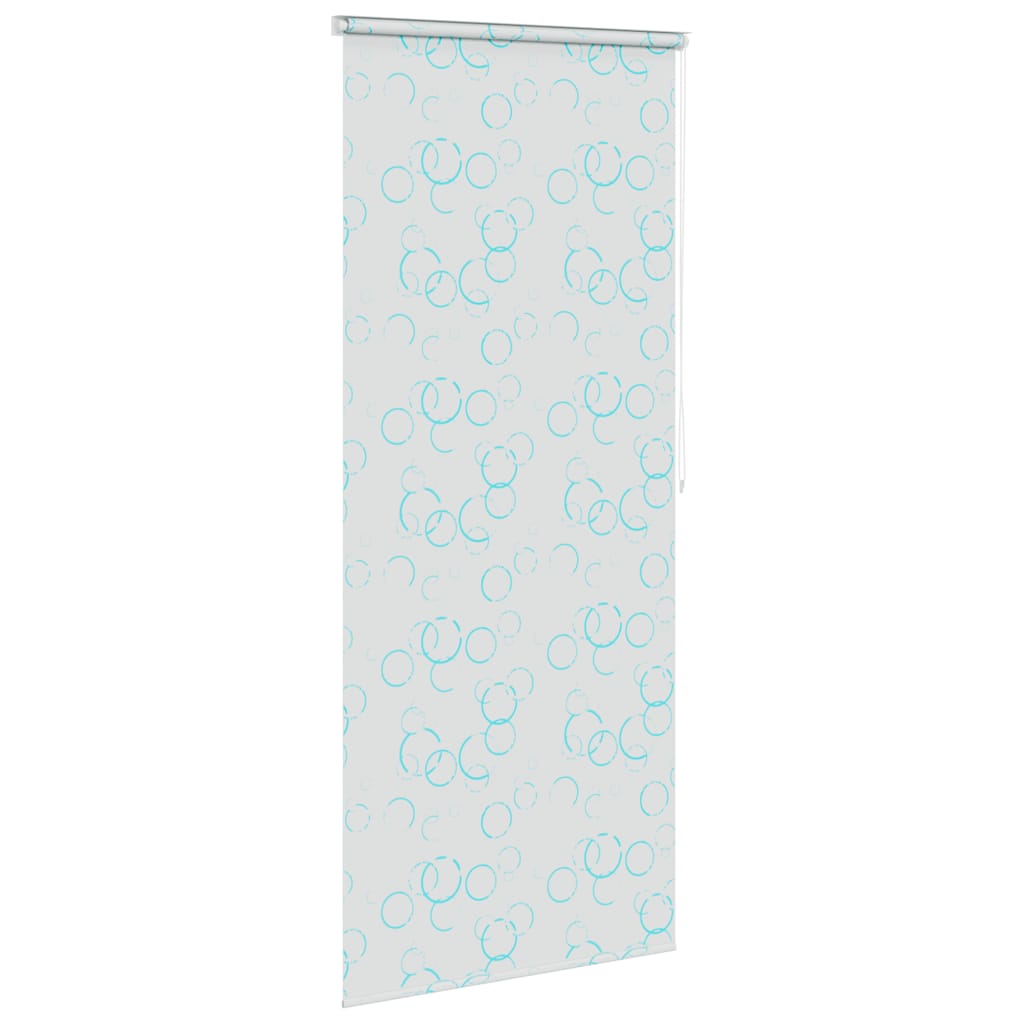 vidaXL Roleta prysznicowa 80 x 240 cm, wzór w bąbelki