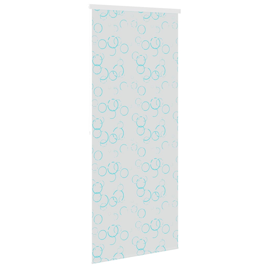 vidaXL Roleta prysznicowa 80 x 240 cm, wzór w bąbelki