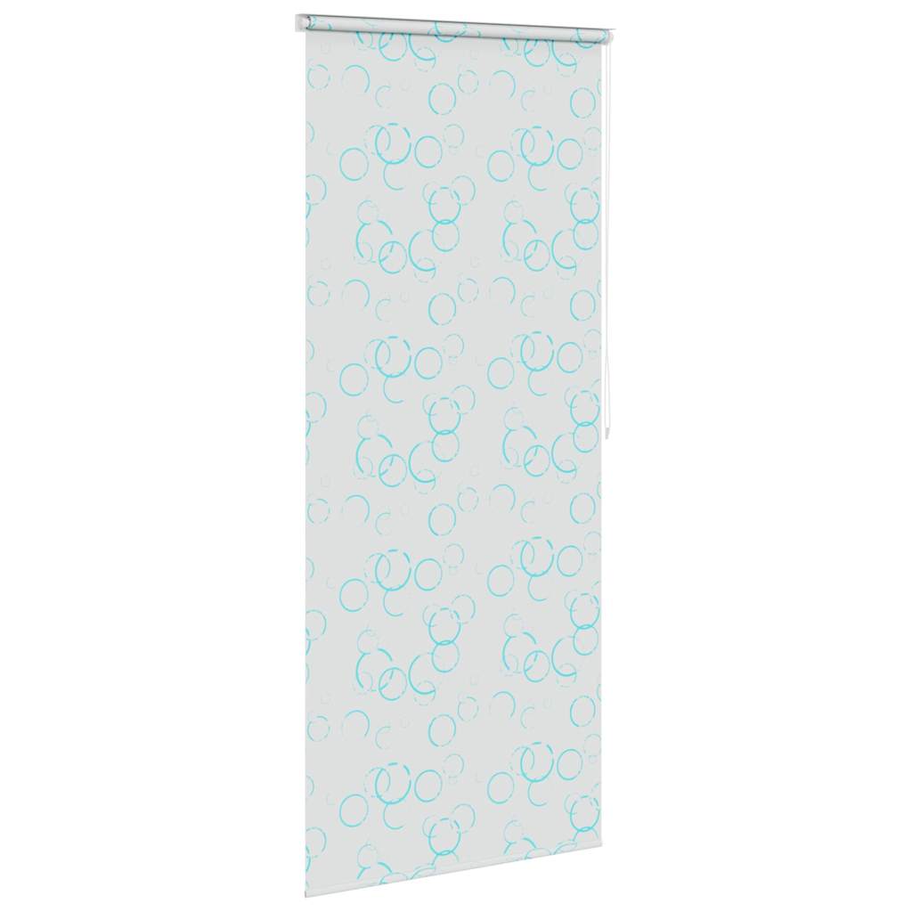 vidaXL Roleta prysznicowa 100 x 240 cm, wzór w bąbelki