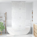 vidaXL Roleta prysznicowa 80 x 240 cm, z napisami