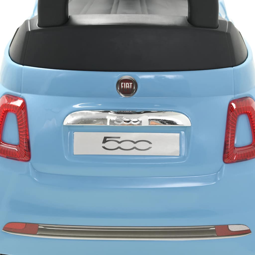 vidaXL Samochód jeździk Fiat 500, niebieski