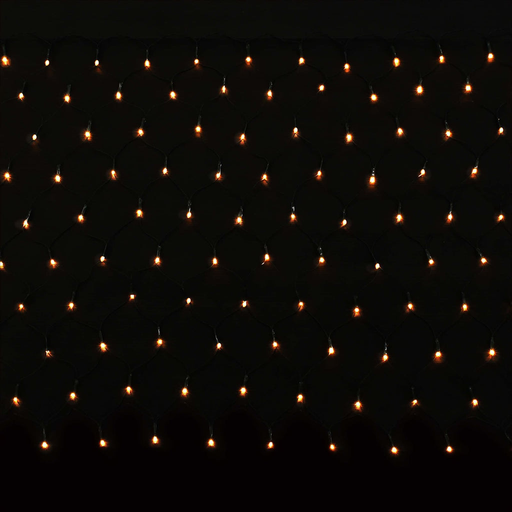 vidaXL Siatka LED Ciemna zieleń